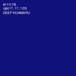 #11117B - Deep Koamaru Color Image