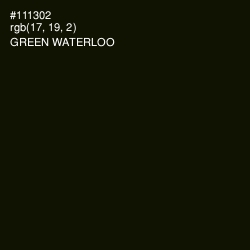 #111302 - Green Waterloo Color Image