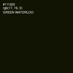 #111303 - Green Waterloo Color Image