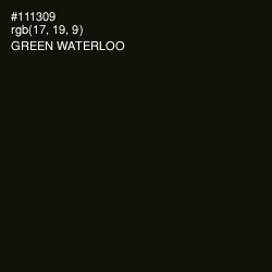 #111309 - Green Waterloo Color Image