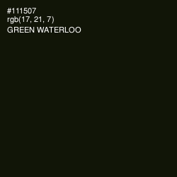 #111507 - Green Waterloo Color Image