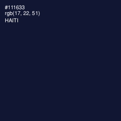 #111633 - Haiti Color Image