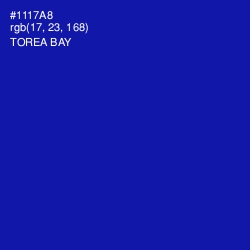 #1117A8 - Torea Bay Color Image