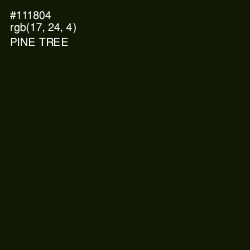 #111804 - Pine Tree Color Image