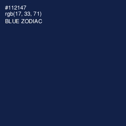 #112147 - Blue Zodiac Color Image