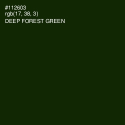 #112603 - Deep Forest Green Color Image
