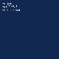 #112951 - Blue Zodiac Color Image