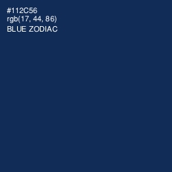 #112C56 - Blue Zodiac Color Image