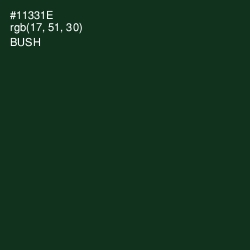 #11331E - Bush Color Image