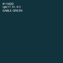#11333D - Gable Green Color Image