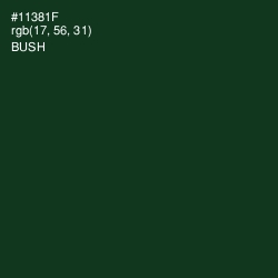 #11381F - Bush Color Image
