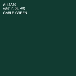 #113A30 - Gable Green Color Image