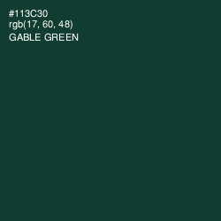 #113C30 - Gable Green Color Image