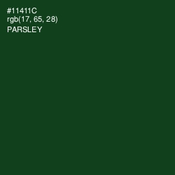 #11411C - Parsley Color Image