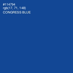 #114794 - Congress Blue Color Image