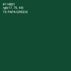 #114B31 - Te Papa Green Color Image