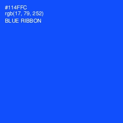 #114FFC - Blue Ribbon Color Image