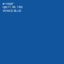 #11559F - Venice Blue Color Image