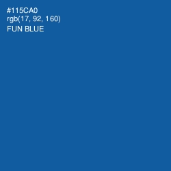 #115CA0 - Fun Blue Color Image