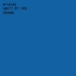 #1161A3 - Denim Color Image