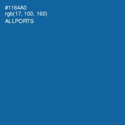 #1164A0 - Allports Color Image