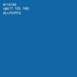 #1167A6 - Allports Color Image