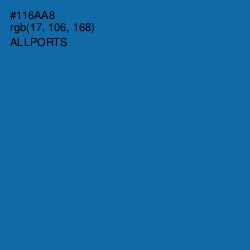 #116AA8 - Allports Color Image