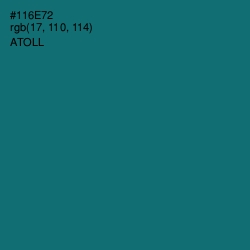 #116E72 - Atoll Color Image