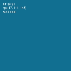 #116F91 - Matisse Color Image