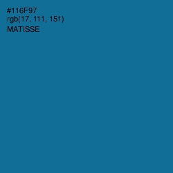 #116F97 - Matisse Color Image