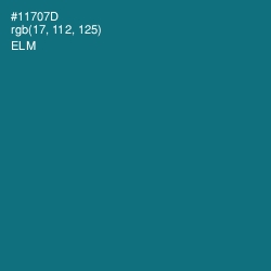 #11707D - Elm Color Image