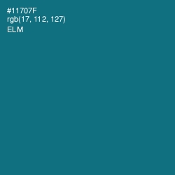 #11707F - Elm Color Image