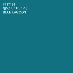 #117181 - Blue Lagoon Color Image