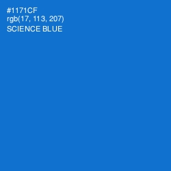 #1171CF - Science Blue Color Image