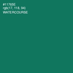 #11765E - Watercourse Color Image