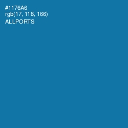 #1176A6 - Allports Color Image