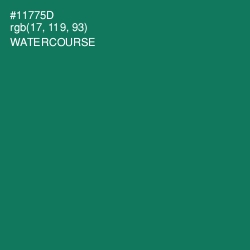 #11775D - Watercourse Color Image