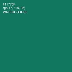 #11775F - Watercourse Color Image