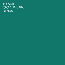 #11776B - Genoa Color Image