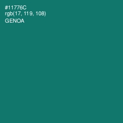 #11776C - Genoa Color Image