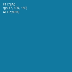 #1178A0 - Allports Color Image