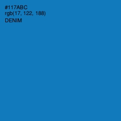 #117ABC - Denim Color Image