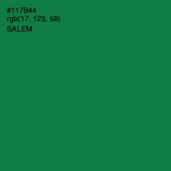 #117B44 - Salem Color Image