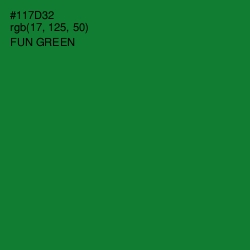 #117D32 - Fun Green Color Image