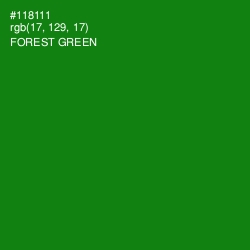 #118111 - Forest Green Color Image