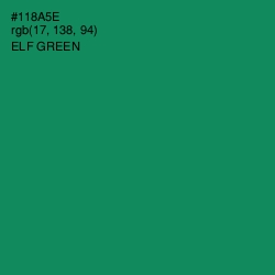 #118A5E - Elf Green Color Image