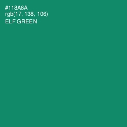 #118A6A - Elf Green Color Image