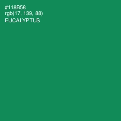 #118B58 - Eucalyptus Color Image