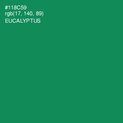 #118C59 - Eucalyptus Color Image