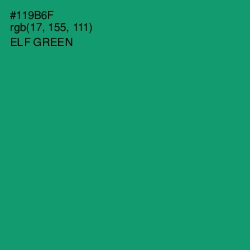 #119B6F - Elf Green Color Image